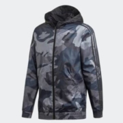 adidas 阿迪达斯 三叶草 CAMO WINDBREAKE FH6873 男士运动夹克