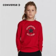 CONVERSE 匡威 儿童纯棉长袖T恤
