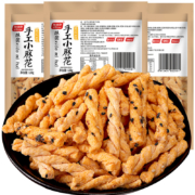 比比赞   手工小麻花  酱汁牛肉味  袋装约90根