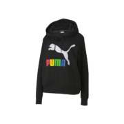 10日0点、双12预告：PUMA 彪马 女子春秋印花连帽卫衣 CLASSICS 595915