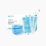 京东plus会员：KY 康雅 一次性医用外科口罩 50只装 *3件