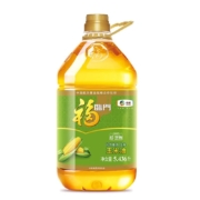 聚划算百亿补贴：福临门 非转基因压榨 玉米油 5.436L/桶