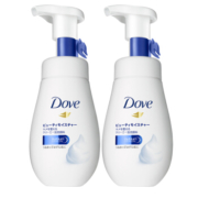 京东PLUS会员： Dove 多芬 润泽水嫩泡沫洁面乳 160ml*2瓶 *2件