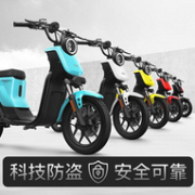 科技防盗，APP实时车况：小牛 UQi 新国标版 TDR17Z 青春版智能锂电电动车