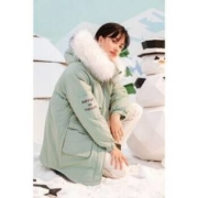 4日0点：INMAN 茵曼 女士白鸭绒长款羽绒服