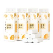 某东PLUS会员！ 清风 马蹄莲系列 卷纸 3层*100g*40卷