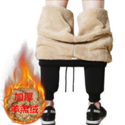 大额神券：戈格米 男士加厚羊羔绒束脚裤