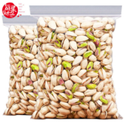 每果时光 开口大颗粒原味开心果 500g(250g*2包）