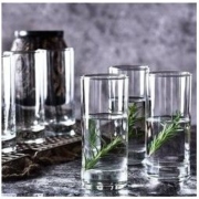 Ocean 鸥欣 透明玻璃杯 290ml*6支 送杯刷