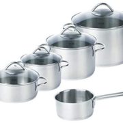 Fissler  菲仕乐 不锈钢 锅具 9件装  含税到手￥964.15