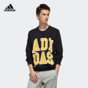 15日0点：adidas 阿迪达斯s neo M FAV SV SW 男装休闲长袖圆领套头运动卫衣EI6273