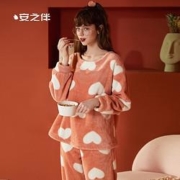 20日0点： 安之伴 32041322337 女士珊瑚绒家居服套装