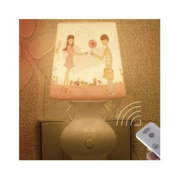 超贝 CB-888B LED小夜灯 插电遥控+10档调光 0.8W