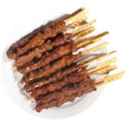 限地区：汇柒鲜 腌制牛肉串 400g/袋（孜然味）*6件