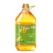 聚划算百亿补贴：福临门 非转基因压榨 玉米油 5.436L/桶