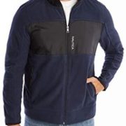Nautica 诺帝卡 男士全拉链立领抓绒夹克 K73872 到手196.59元