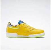 12日0点：Reebok锐步CLUB C 85 MU PS女童低帮休闲鞋 FX3353_黄色