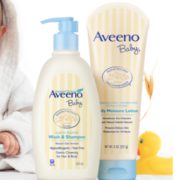 考拉海购黑卡会员： Aveeno 艾维诺 婴儿天然燕麦保湿身体乳 227g+洗护沐浴露354ml 75元包邮（需定金5元，10日付尾款）