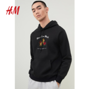 21日0点：HM 0738713 DIVIDED 圣诞系列 情侣连帽卫衣