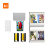 12日0点： MIJIA 米家 ZPDYJ01HT 小米照片打印机 相纸+色带+相册套装版