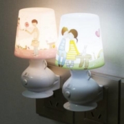 超贝 CB-888B LED小夜灯 插电遥控+10档调光 0.8W