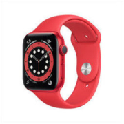 百亿补贴： Apple 苹果 Watch Series 6 智能手表 GPS款 44mm 红色运动表带