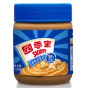 限地区：SKIPPY 四季宝 颗粒花生酱 170g +柔滑花生酱 170g