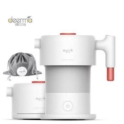 Deerma 德尔玛 DH202 600ml 折叠电水壶 白色