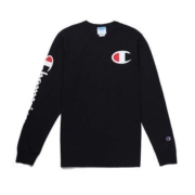 Champion 冠军 GT47-Y07789 Life系列 男女长袖T恤