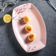 PLUS会员！ 佳佰 樱花语系列 陶瓷餐盘 12英寸
