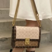 某猫¥5950！COACH 蔻驰 Hutton 哈顿 女士小方包