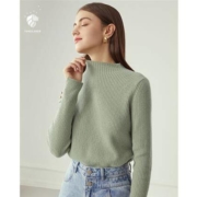 FANSILANEN 范思蓝恩 Z202000 女款高领针织上衣