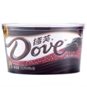 PLUS会员：Dove 德芙 黑巧克力 252g*2件
