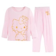 聚划算百亿补贴： HELLO KITTY 凯蒂猫 女童秋衣秋裤套装