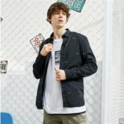 限尺码：美特斯邦威 M-723012-90 男款简约长袖衬衫
