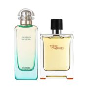 10日0点！黑卡会员！HERMÈS 爱马仕 经典情侣香组合 （大地男香 50毫升+尼罗河花园女香100毫升）