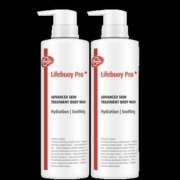23日8点：Lifebuoy 卫宝 专研护理沐浴露套装 多效水润450ml*1+控油清爽450ml*1