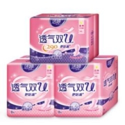 京东plus 会员： 洁婷 卫生巾透气双U棉柔日夜组合（240mm*16片+290mm*8片） *8件
