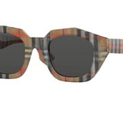 prime会员！Burberry 巴宝莉 BE4288 中性款小框多边形太阳镜 直邮含税到手￥784.06