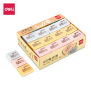 京东PLUS会员： deli 得力 7542 柔软学生橡皮擦 36块 *3件