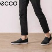 ECCO 爱步 科林2.0系列 男士牛皮拼接一脚蹬休闲鞋 直邮含税到手￥447.7