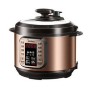 Midea 美的 MY-WCS5025 双胆电压力锅 5L