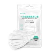 不闷不热！ 掌护 一次性医用级纳米防护口罩 三层 20片 白色 *4件