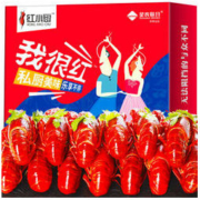 红小厨 麻辣小龙虾中号1.8kg 4-6钱/34-50只 净虾1kg 火锅食材 海鲜水产 *2件