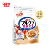Calbee(卡乐比) 水果麦片 糖质OFF口味 600g/袋 *3件