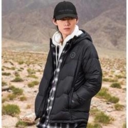 LI-NING 李宁 AYMN067 男子短羽绒服
