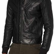 G-Star RAW Moto 男士羊皮机车皮夹克D17556  到手￥1396.13