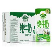 88VIP： Arla 爱氏晨曦全脂纯牛奶 200ml*24盒
