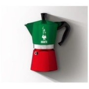 Bialetti 比乐蒂 摩卡壶咖啡壶 三色旗 6杯份