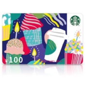 STARBUCKS 星巴克 星礼卡 100元
